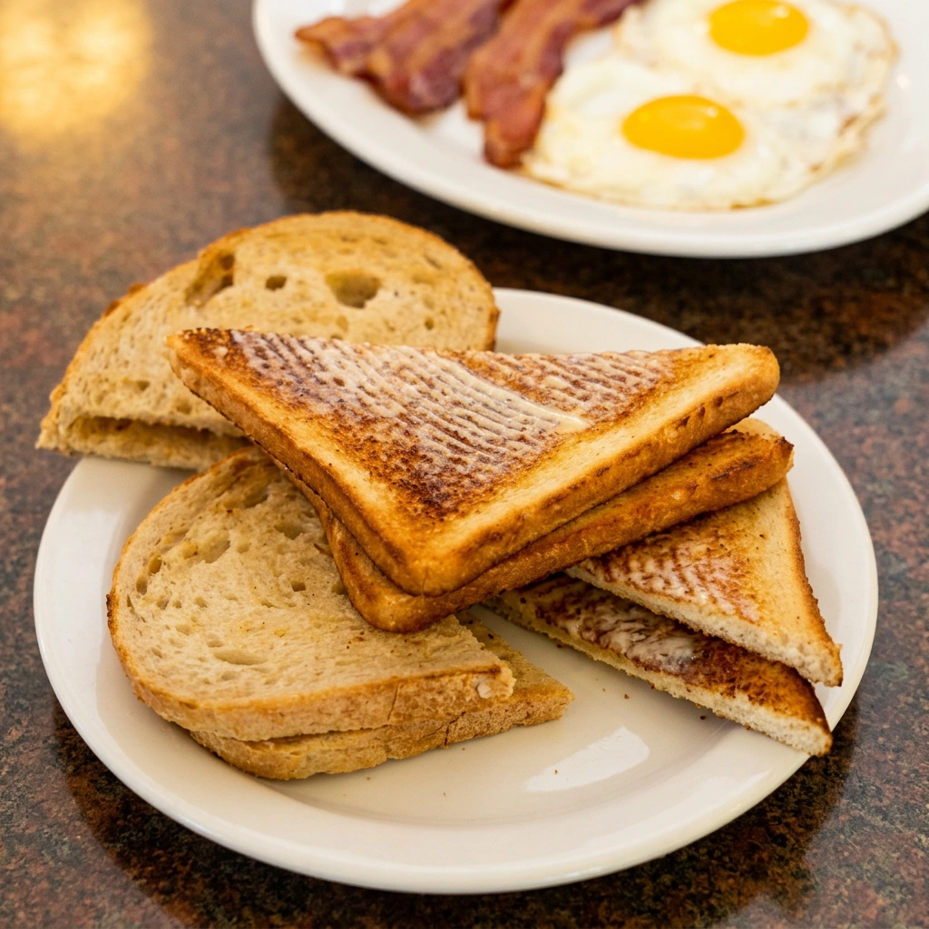 Half French Toast at Sunset Cafe, St. Thomas, ON