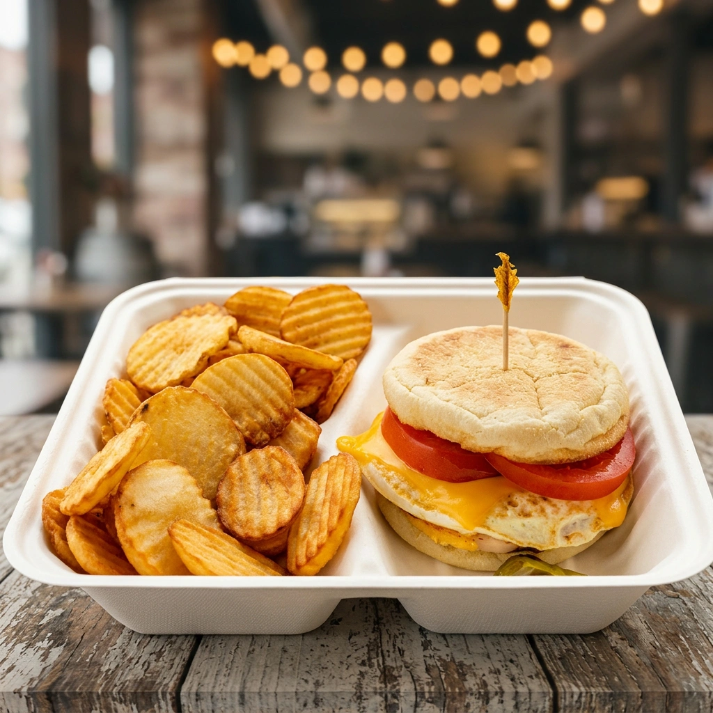 Sunset Breakfast Sandwich at Sunset Cafe, St. Thomas, ON